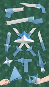 Origami Weapons Instructions - عکس برنامه موبایلی اندروید