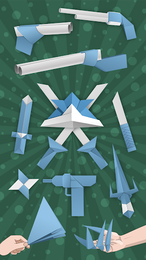 Origami Weapons Instructions - Image screenshot of android app