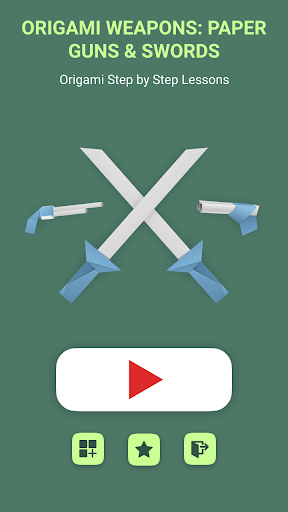 Origami Weapons Instructions - Image screenshot of android app