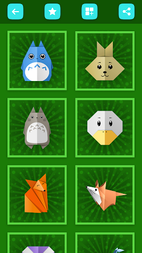 Origami for kids: easy schemes - Image screenshot of android app