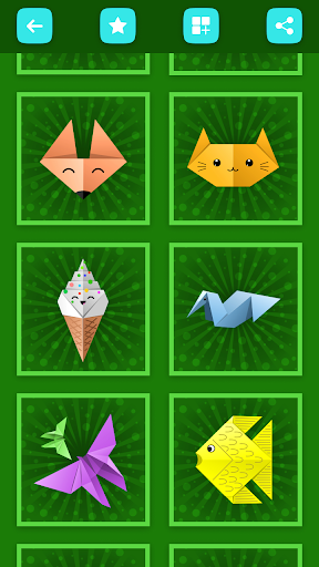 Origami for kids: easy schemes - Image screenshot of android app