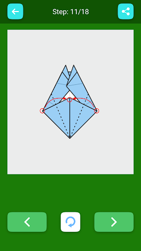 Origami for kids: easy schemes - Image screenshot of android app