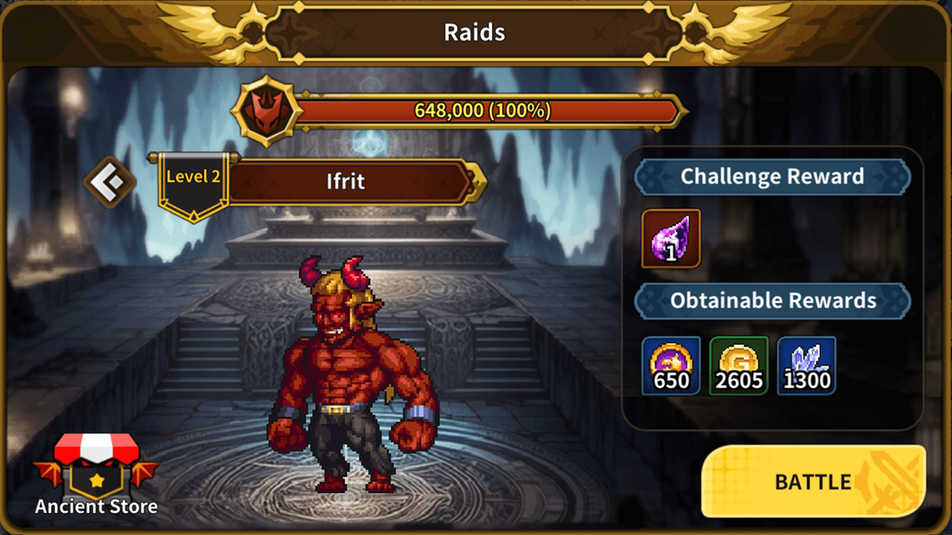 Kingsland: Battle Simulation - Gameplay image of android game