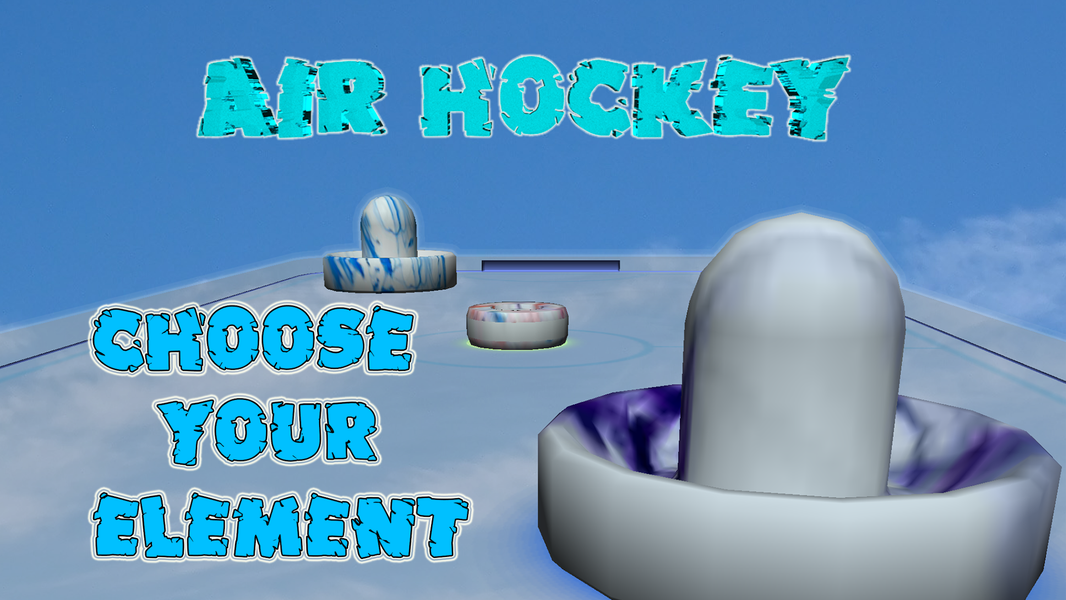 Air Hockey - War of Elements - Gameplay image of android game