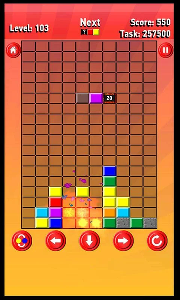 Blocks Game Block Puzzle - Gameplay image of android game