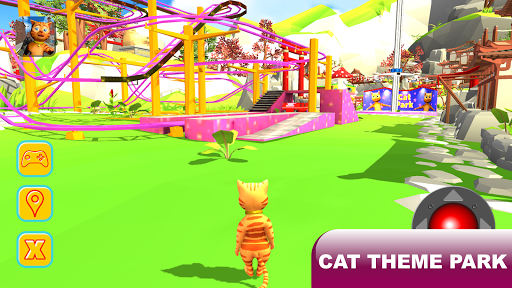 Cat Amusement Park Asia - Gameplay image of android game