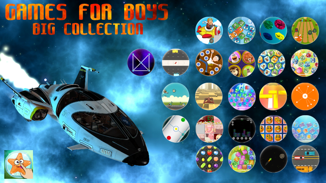 Games For Boys Mega Box - Gameplay image of android game