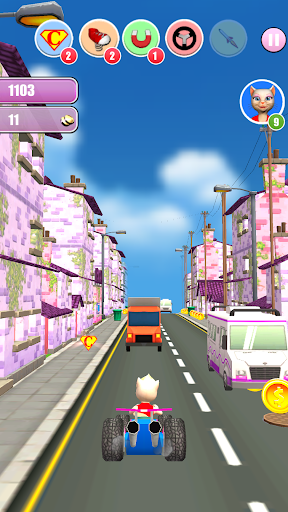Princess Cat Lea Run - Image screenshot of android app