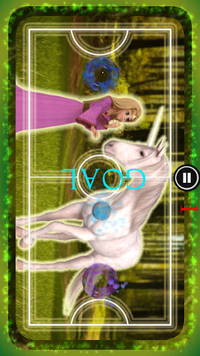 Princess Unicorn - Air Hockey - عکس بازی موبایلی اندروید
