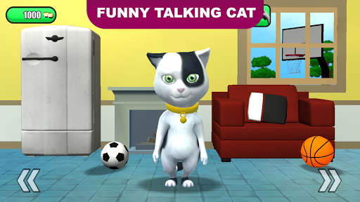 Talking Baby Cat Max Pet Games - Gameplay image of android game