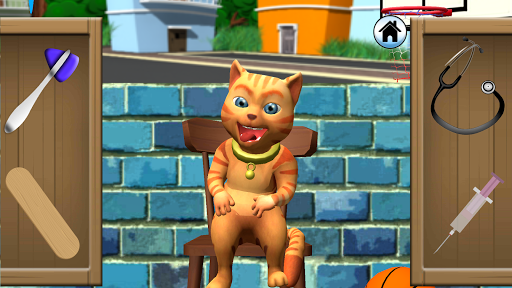 Talking Cat Leo: Virtual Pet - Gameplay image of android game