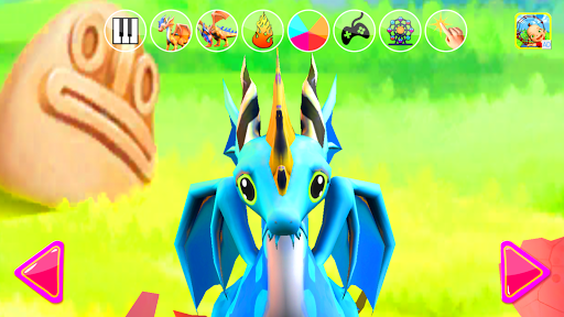 Talking Dragon Family - Image screenshot of android app