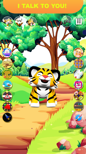 Talking Tiger Big Cat - Image screenshot of android app