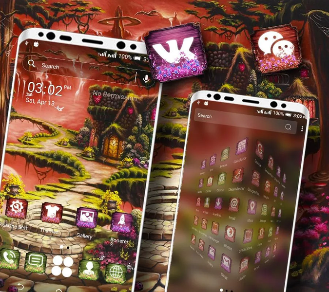Wonderland Forest Theme - Image screenshot of android app