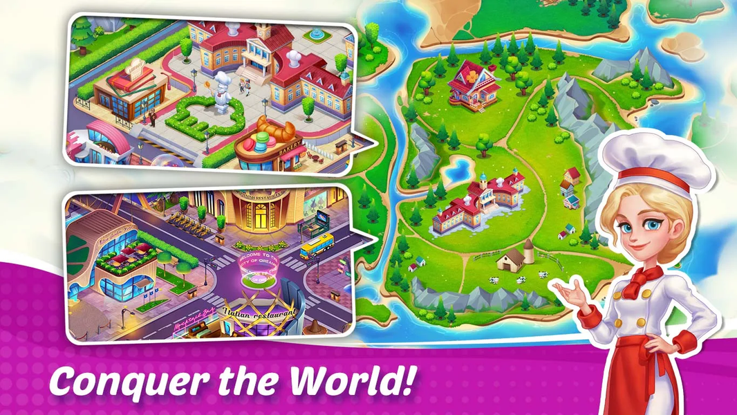 Cooking Wonder: Cooking Games - Gameplay image of android game