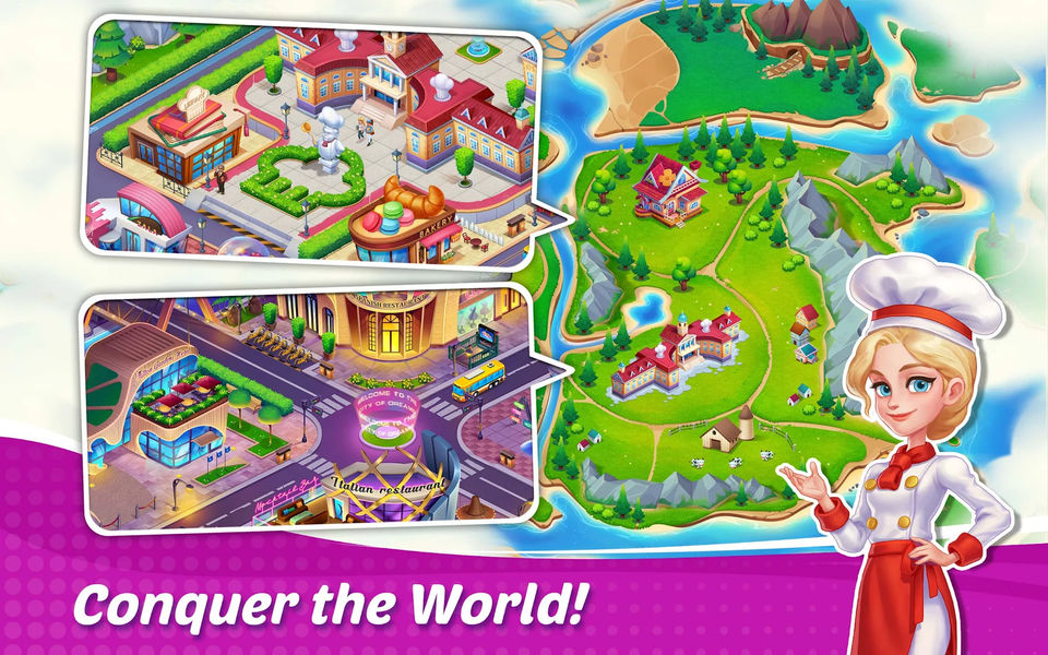 Cooking Wonder: Cooking Games - Gameplay image of android game