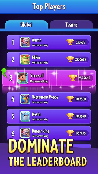 Wonder Chefs - Gameplay image of android game