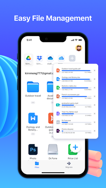InClowdz - Cloud Transfer - Image screenshot of android app