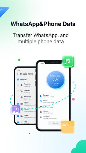MobileTrans: Data Transfer - عکس برنامه موبایلی اندروید
