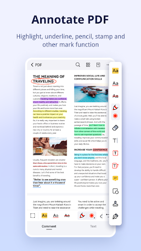 PDFelement-PDF Editor & Reader - عکس برنامه موبایلی اندروید