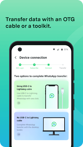 Mutsapper - Chat App Transfer - Image screenshot of android app