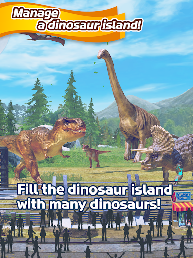 Dino Tycoon: Raising Dinosaurs - Gameplay image of android game