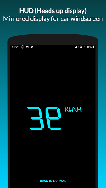 Speedometer GPS HUD - عکس برنامه موبایلی اندروید