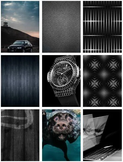 Black Wallpaper HD - Image screenshot of android app