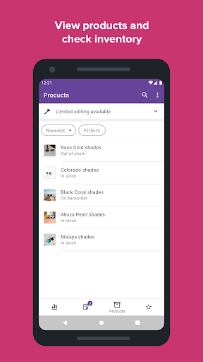 WooCommerce - عکس برنامه موبایلی اندروید
