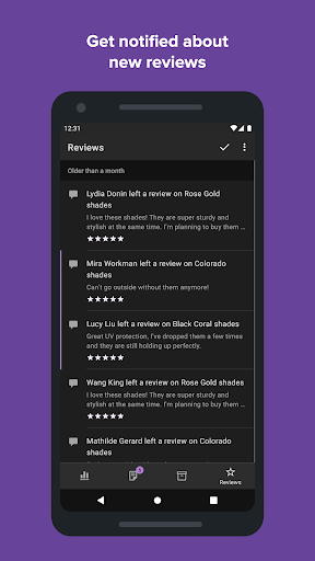 WooCommerce - عکس برنامه موبایلی اندروید