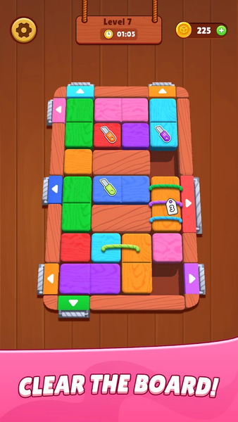 Wood Blast Escape - عکس بازی موبایلی اندروید