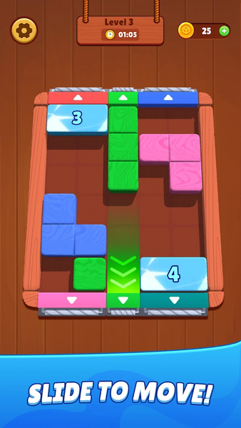 Wood Blast Escape - عکس بازی موبایلی اندروید