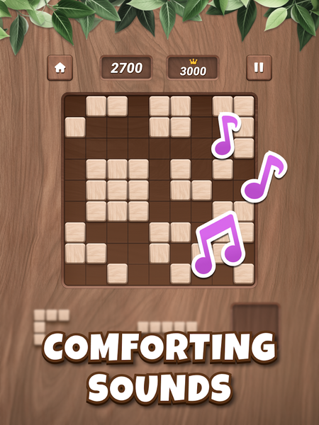 Wood Block Puzzle: Cube Block - عکس بازی موبایلی اندروید