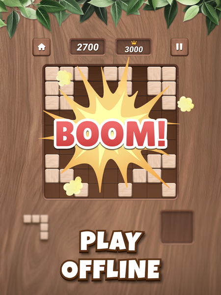 Wood Block Puzzle: Cube Block - عکس بازی موبایلی اندروید