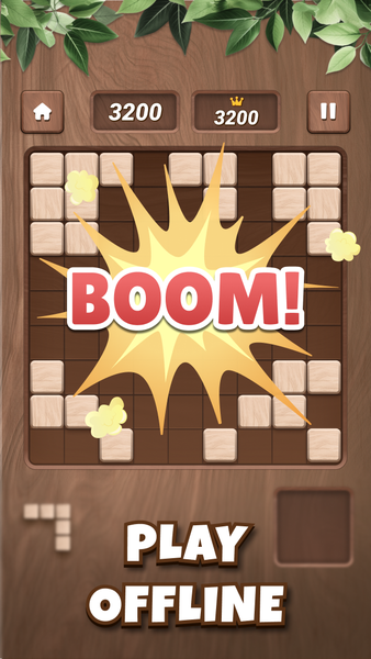 Wood Block Puzzle: Cube Block - عکس بازی موبایلی اندروید
