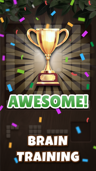 Wood Block Puzzle: Cube Block - عکس بازی موبایلی اندروید