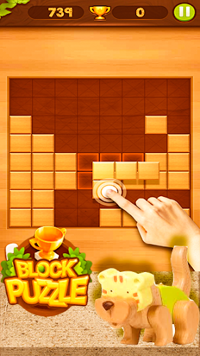 wood block puzzle - Image screenshot of android app