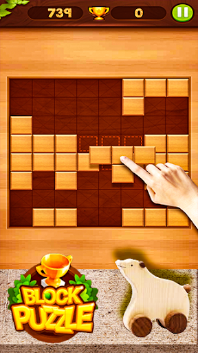 wood block puzzle - Image screenshot of android app