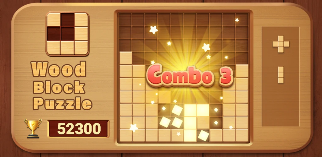 Wood Block Puzzle: Jigsaw Game - عکس بازی موبایلی اندروید