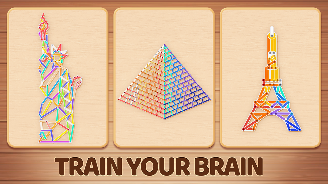 Woodle Screw Jam: Nuts & Bolts - عکس بازی موبایلی اندروید