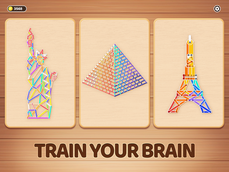 Woodle Screw Jam: Nuts & Bolts - عکس بازی موبایلی اندروید