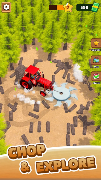 Tree Cut Master: Wood Harvest - عکس بازی موبایلی اندروید