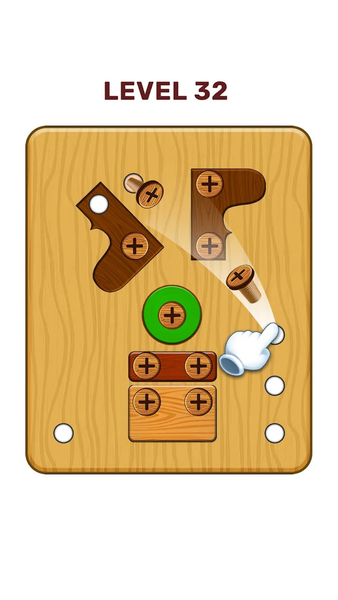 Puzzle Wood Nuts & Bolts Games - Gameplay image of android game