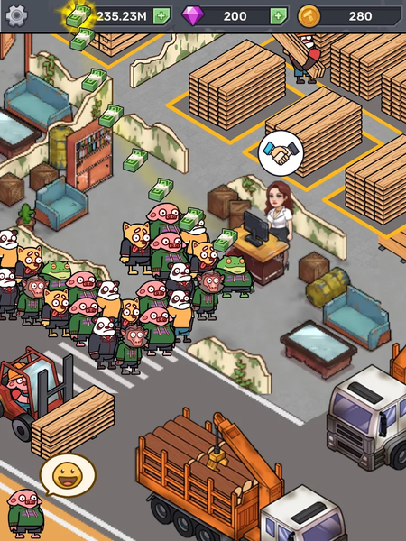 Lumber Out - Gameplay image of android game