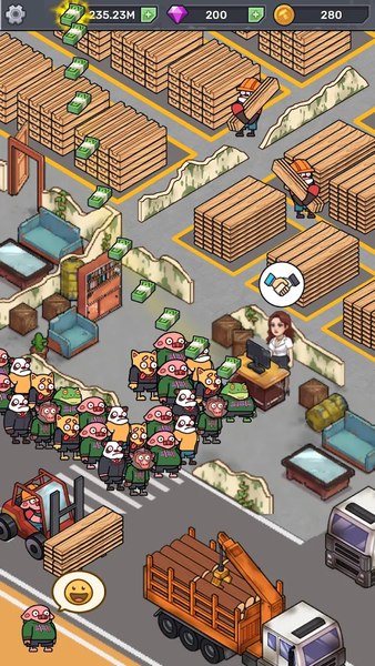 Lumber Out - Gameplay image of android game