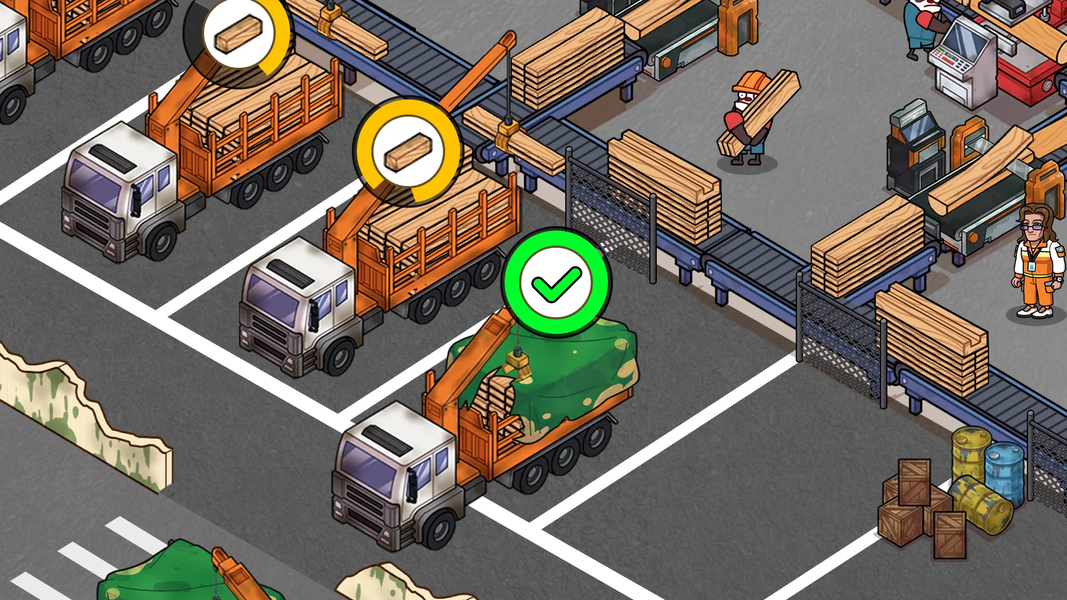 Lumber Out - Gameplay image of android game