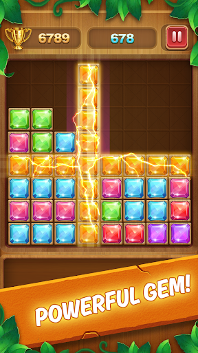 Block Puzzle Jewel Wood - Gameplay image of android game