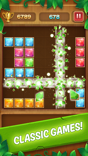Block Puzzle Jewel Wood - Gameplay image of android game