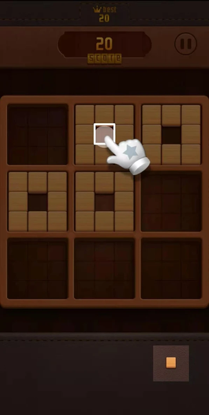 Wood Block Combo - Gameplay image of android game