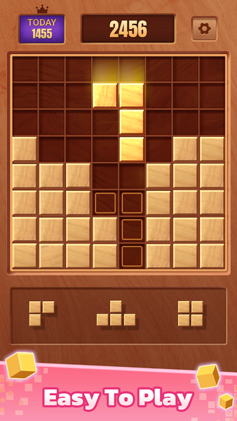 Wood Blast: Block Puzzle Games - Gameplay image of android game